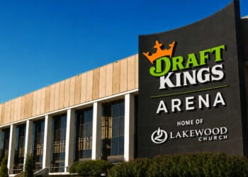 Image for article: Lakewood Church To Be Renamed 'DraftKings Arena' Following Branding Deal