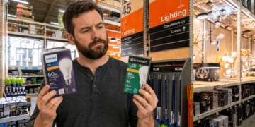 Image for article: Man Just 17 Home Depot Trips Away From Purchasing Correct Light Bulbs