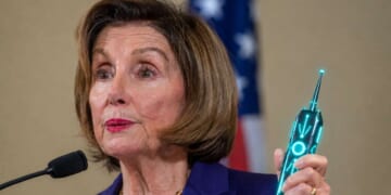 Image for article: Nancy Pelosi Says Stop Asking If Aliens Are Real Or She Will Order The Mothership To Fire Its Superlaser At Earth