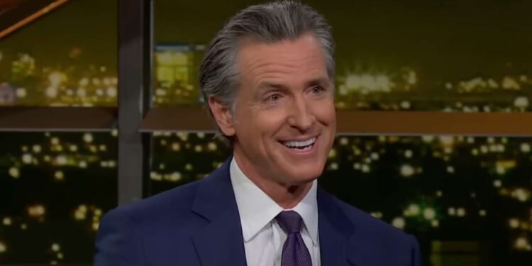 Image for article: Newsom Says California Population Is Actually Growing If You Don't Count All The People Who Are Leaving