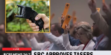 Image for article: SBC Approves Use Of Tasers On Any Visitor Who Tries To Slip Past Greeters