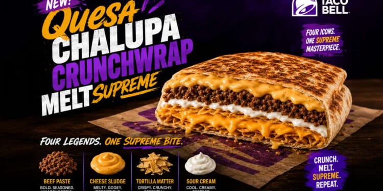 Image for article: Taco Bell Releases Exciting New Way To Put Its Four Ingredients Together