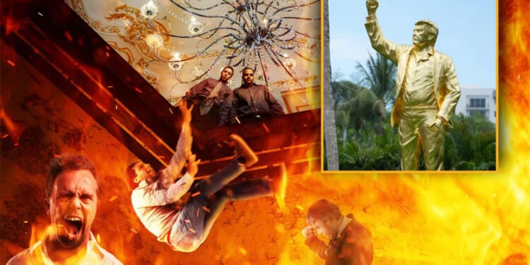 Three Republicans Thrown Into Fiery Furnace For Not Bowing Down To Trump Statue - Article image