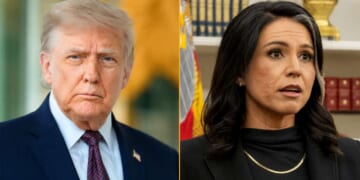 Image for article: Tulsi Gabbard Forced To Resign After Trump Discovers She's Not Blonde
