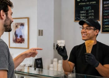 Image for article: Uncultured Philistine Declines To Have Ice Cream Served In Waffle Cone