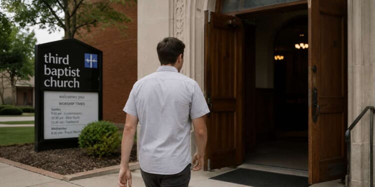 Image for article: Underachieving Christian Settles For Third Baptist Church