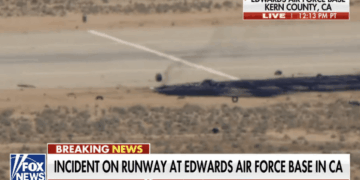 Air Force B-52 Stratofortress Crashes After Takeoff at Edwards Air Force Base