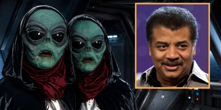 Image for article: Aliens Go Home & Say There Is No Intelligent Life On Earth After Meeting Neil DeGrasse Tyson