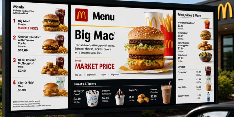 Image for article: Bad Sign? Big Mac Now Listed As ‘Market Price’