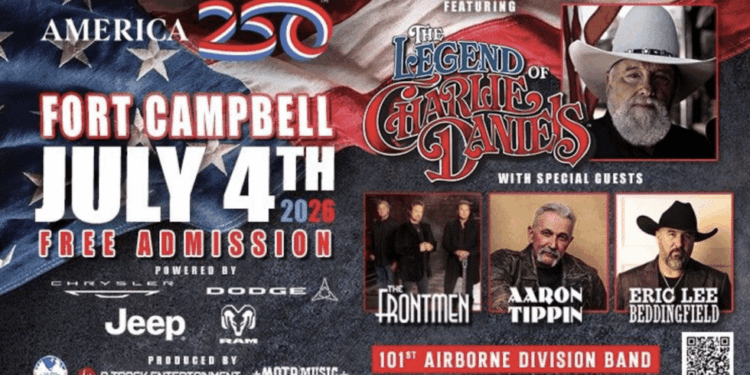 Charlie Daniels Hologram to Rock Fort Campbell During America250 Block Party [DETAILS]