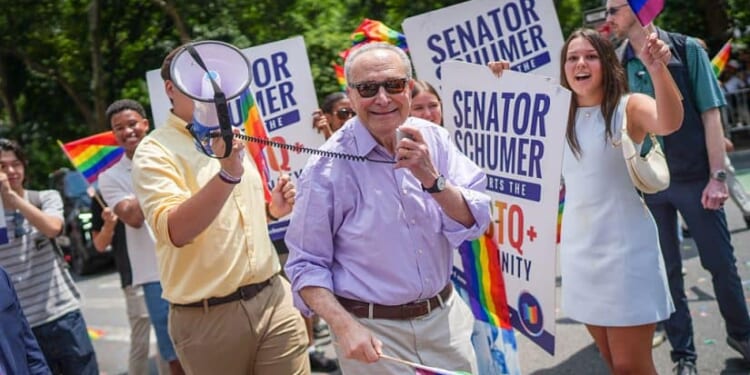 Chuck Schumer Booed at NYC Pride Parade Despite Longtime LGBTQ Advocacy
