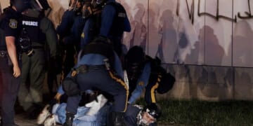 DHS Praises Newark Curfew Enforcement As State Police Arrest Agitators Outside Delaney Hall