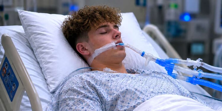 Image for article: Gen Zer Hospitalized After Going More Than 5 Minutes Without Saying 'Bro'