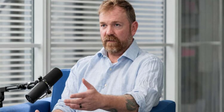 Image for article: Graham Platner Says He Got His 'I (Heart) Hitler' Tattoo Before He Knew Of Its Nazi Connections