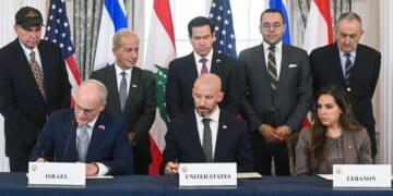 Israel, Lebanon sign framework peace agreement, sidelining Iran and Hezbollah after Washington talks