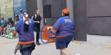 JPMorgan Chase fires executive after viral Knicks parade trash can theft video