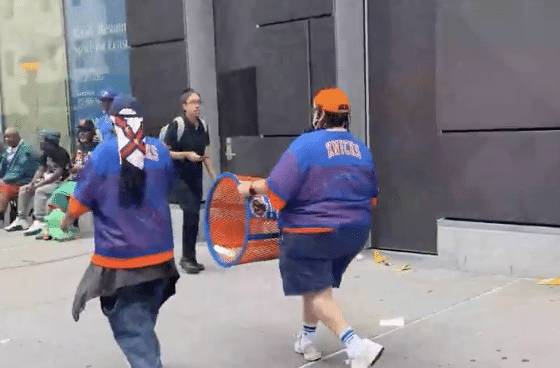 JPMorgan Chase fires executive after viral Knicks parade trash can theft video