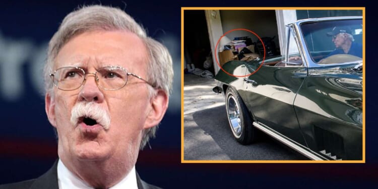 Image for article: John Bolton Pleads Guilty To Failing To Store His Stolen Classified Documents In His Garage