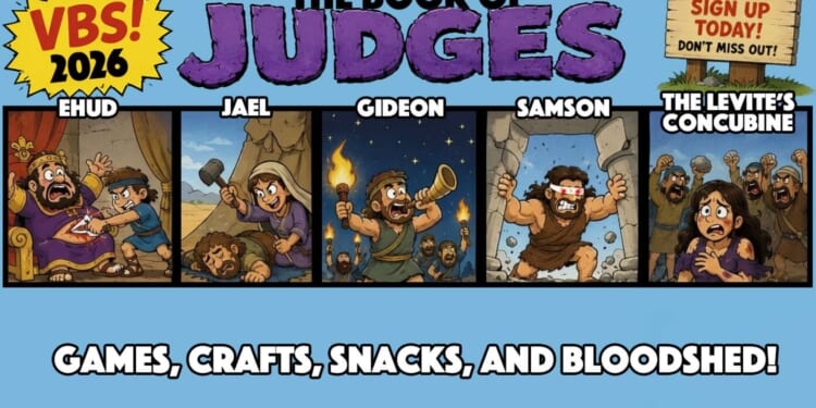 Image for article: Local Church Under Fire For 'Book Of Judges' VBS Theme