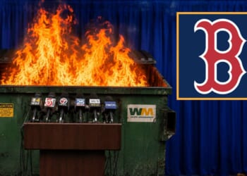 Image for article: Nation's Dumpster Fires Distance Themselves From Boston Red Sox