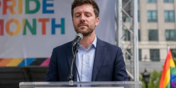 Image for article: Nervous Speaker At Pride Event Relaxes By Imagining The Crowd Fully Clothed