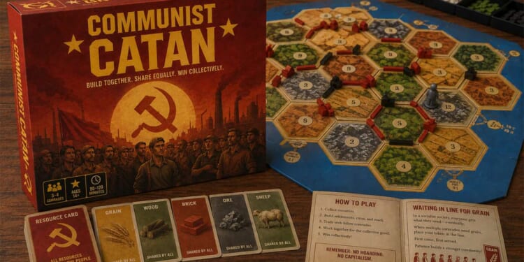 Image for article: New 'Communist Catan' Expansion Set Just Makes Players All Wait Their Turn For Grain