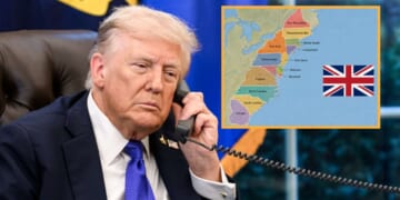 Image for article: Oh No! Trump Negotiates Deal With England And Now They Have The Colonies Back