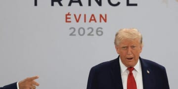 President Trump Holds a Press Conference at the G7 Summit in France