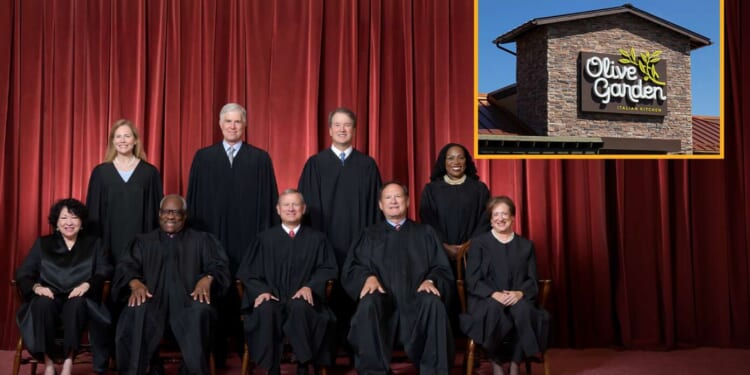 Image for article: Supreme Court Rules Any Baby Born At Olive Garden Is An Italian Citizen