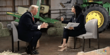 Trump Abruptly Ends ‘Meet the Press’ Interview After Clash With Kristen Welker