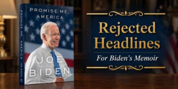 Image for article: 10 Rejected Titles For Biden’s New Memoir