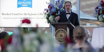 Notre Dame awards religious liberty prize to Becket Fund for Supreme Court wins