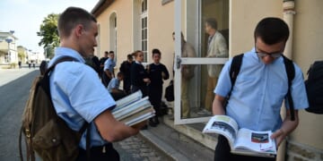Too Catholic to be French officers