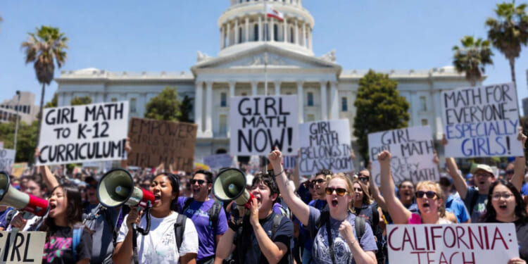 Image for article: Activists Push For California Schools To Teach 'Girl Math'