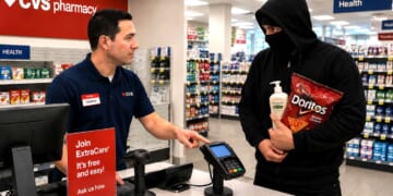Image for article: CVS Clerk Reminds Looter To Enter Rewards Number Before Fleeing