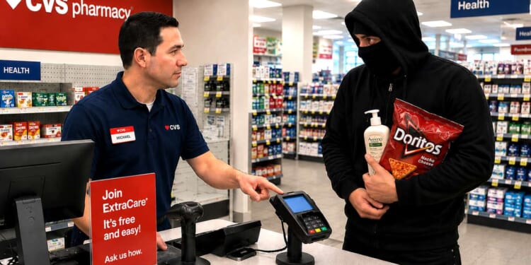 Image for article: CVS Clerk Reminds Looter To Enter Rewards Number Before Fleeing