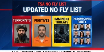 Image for article: Entire Democrat Party Placed On 'No Fly' List