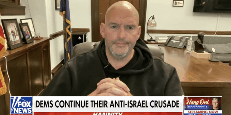 Fetterman Calls Mamdani a Clown Over Netanyahu
