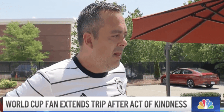 German World Cup Fan Breaks Down in Tears After Discovering the Real America