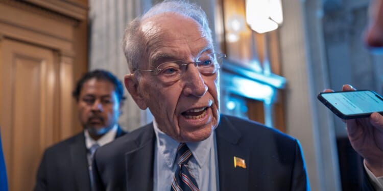 Grassley: Jack Smith Illegally Spied on More Than 40 Congressmen