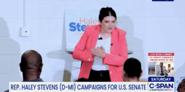 Haley Stevens Mocked Over Low-Energy Michigan Campaign Speech