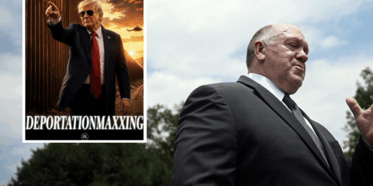 ICE Arrests Hit Trump-Era Record as Homan Touts “Deportation-Maxxing”