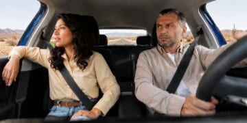 Image for article: 'It'd Be So Easy To Hide A Body Out Here,' Says Wife On Road Trip To No One In Particular