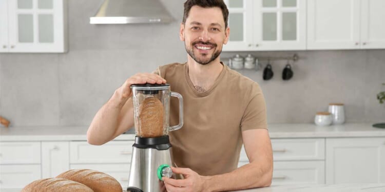 Image for article: Life Hack: Instead Of Buying Guinness, Try Putting A Loaf Of Bread Into A Blender And Drinking It