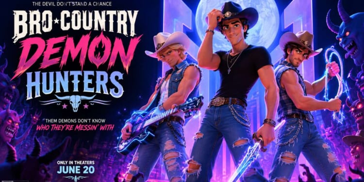 Image for article: Netflix Announces New Animated Film 'Bro-Country Demon Hunters'