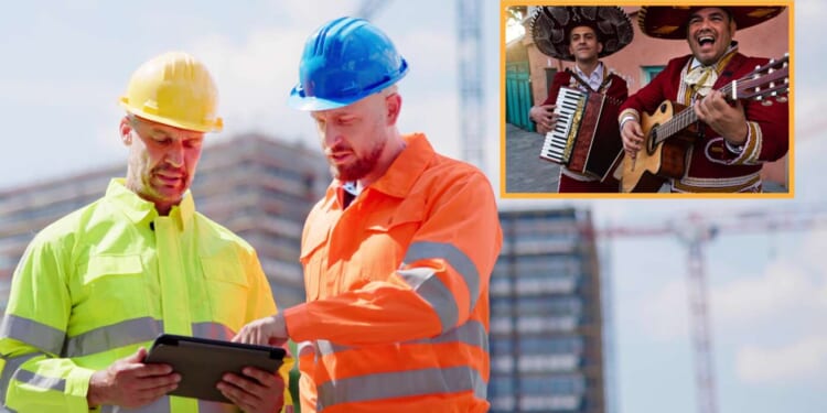 Image for article: OSHA Fines Construction Site For Failure To Blare Mariachi Music