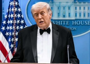 Image for article: Trump Asks Democrats At Correspondents' Dinner To Hold All Assassination Attempts Until He Finishes Speech