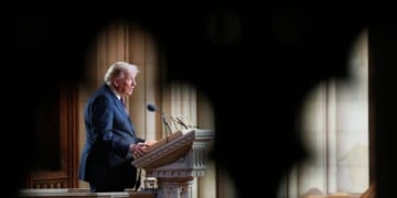 Trump Eulogizes Lindsey Graham at National Cathedral
