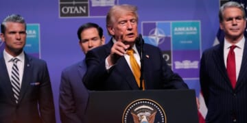 Trump & NATO Kiss and Make Up as Europeans Pledge to Buy More U.S. Weapons