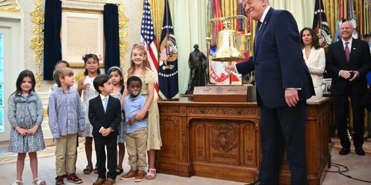 Trump Rings NYSE Opening Bell to Launch $1,000 Trump Accounts for Kids
